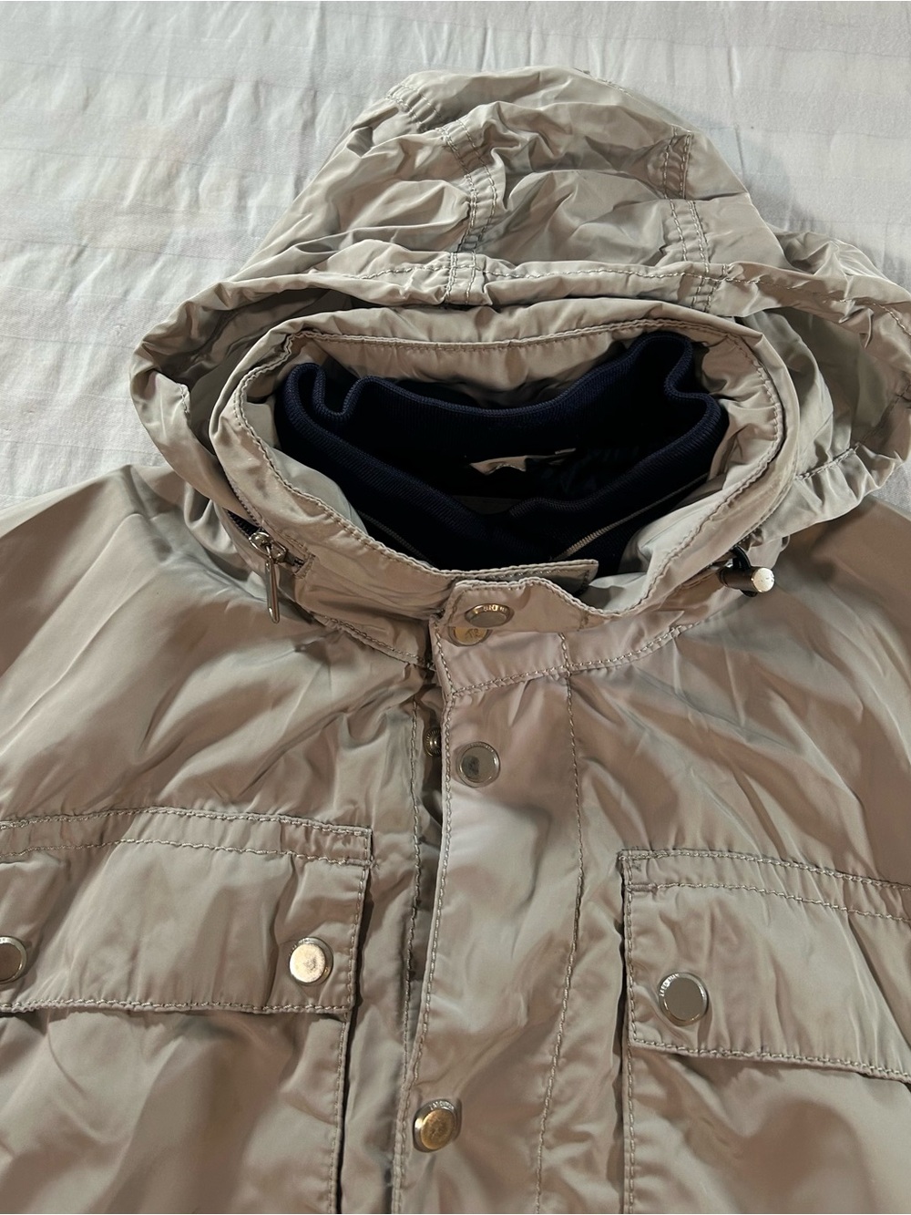 ZARA MAN - Hooded Utility Jacket